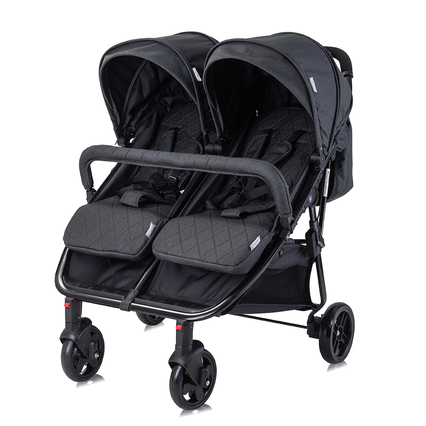 Lorelli kolica za blizance duo torba black - Slika 4