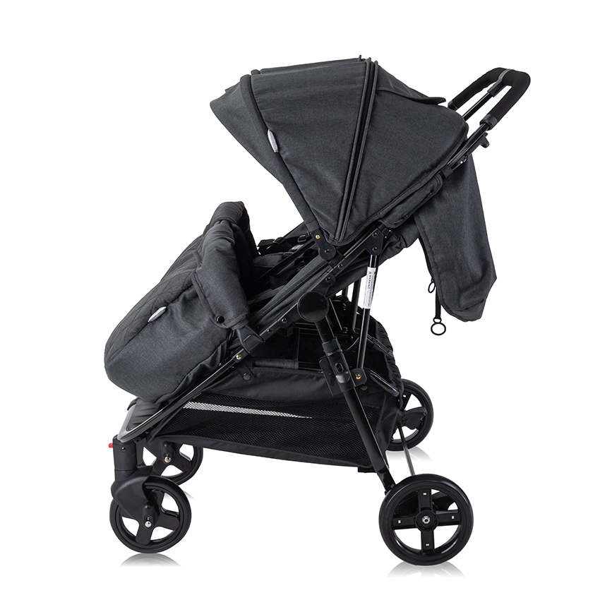 Lorelli kolica za blizance duo torba black - Slika 2