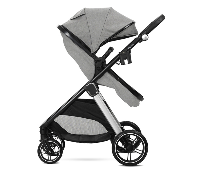 Lorelli kolica za bebe aspen grey 3u1 sa trans sedistem adapteri - Slika 5
