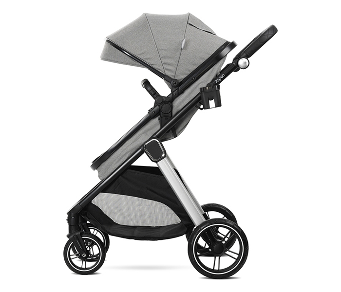 Lorelli kolica za bebe aspen grey 3u1 sa trans sedistem adapteri - Slika 6