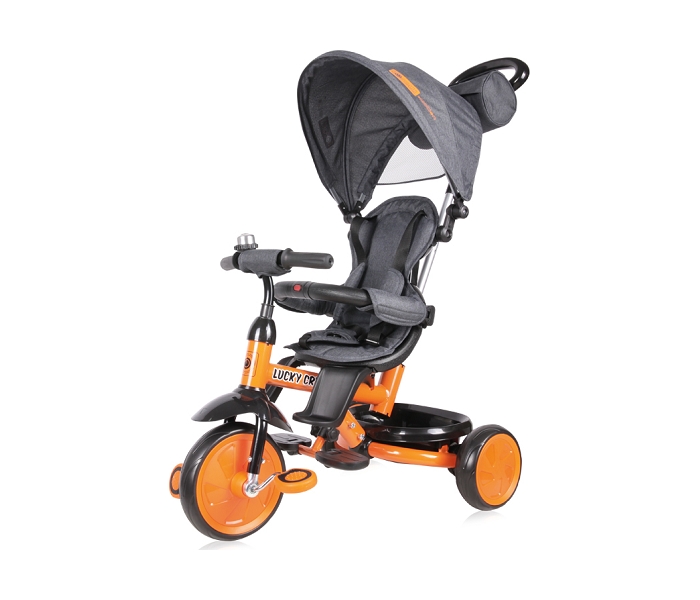 Lorelli tricikl lucky crew black orange - Slika 4