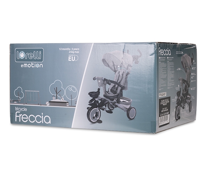 Lorelli tricikl freccia grey black - Slika 6