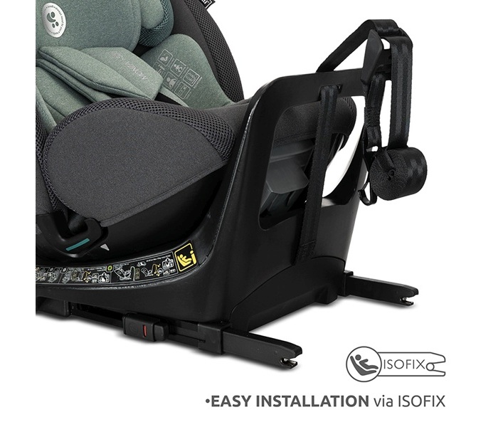 Lorelli auto sediste monza i size isofix 40 150cm beige - Slika 9