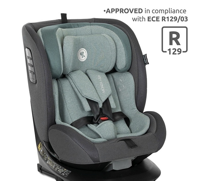 Lorelli auto sediste monza i size isofix 40 150cm beige - Slika 8