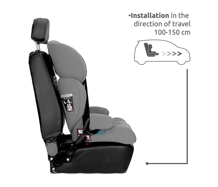 Lorelli auto sediste speed gt i size isofix 100 150cm grey - Slika 8