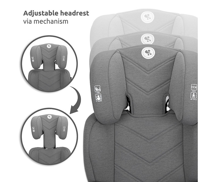 Lorelli auto sediste speed gt i size isofix 100 150cm grey - Slika 11