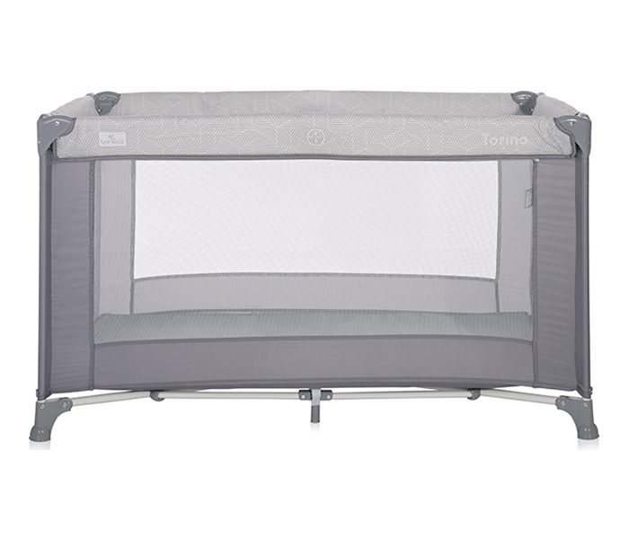 Lorelli prenosivi krevet torino 1 nivo grey striped elements - Slika 2