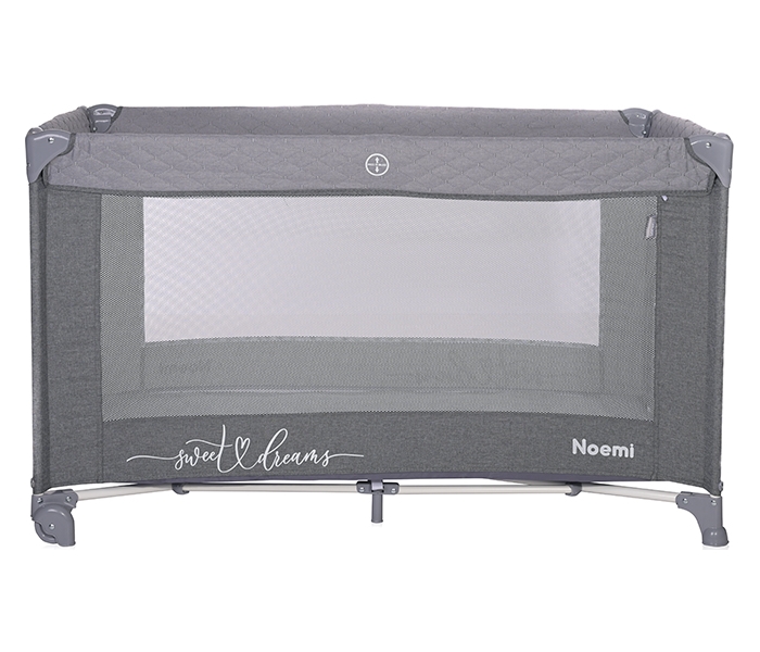 Lorelli prenosivi krevet noemi 1 nivo cool grey star - Slika 2