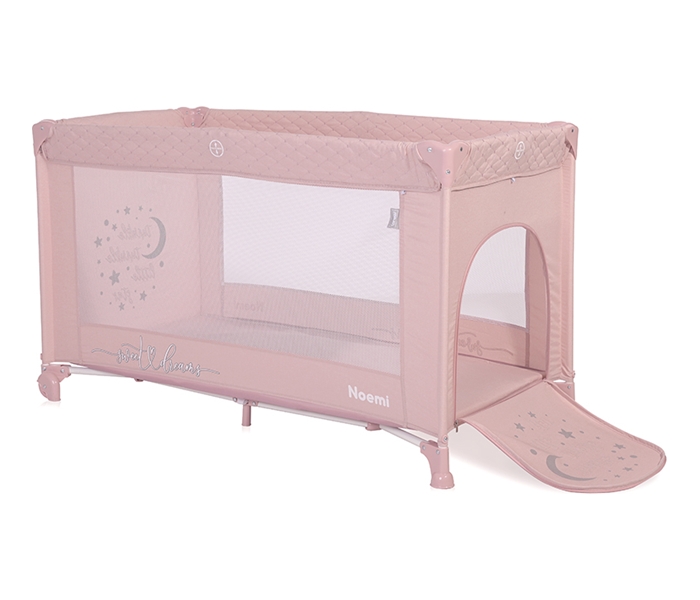 Lorelli prenosivi krevet noemi 1 nivo mellow rose star - Slika 3