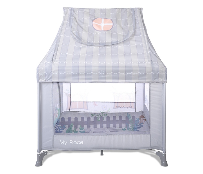Lorelli ogradica playpen sa krovom my place grey - Slika 2