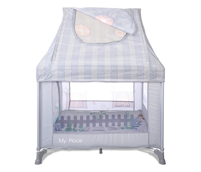 Lorelli ogradica playpen sa krovom my place grey - Slika 3