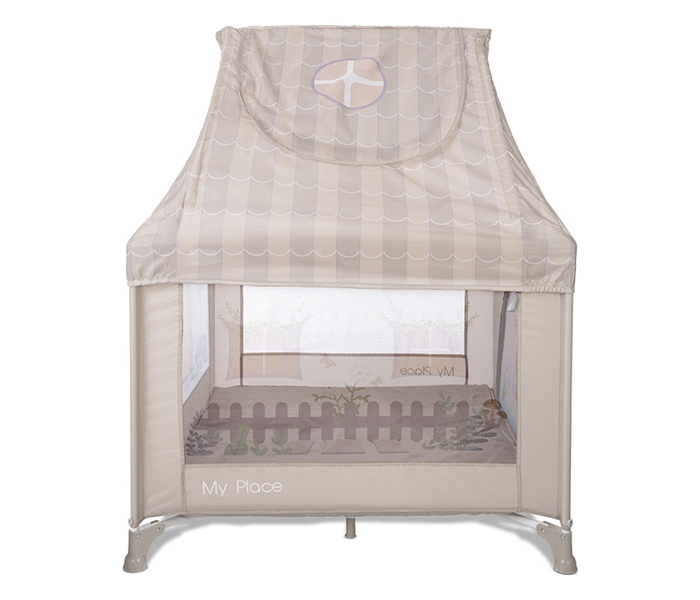 Lorelli ogradica playpen sa krovom my place beige - Slika 2