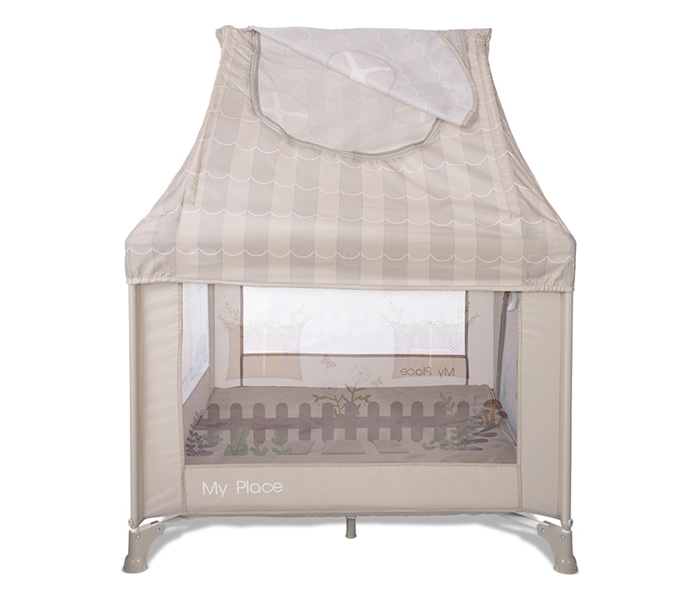 Lorelli ogradica playpen sa krovom my place beige - Slika 3