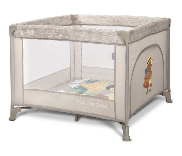 Lorelli ogradica playpen play relax beige camping - Slika 2