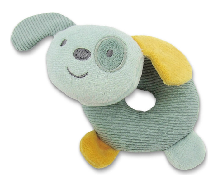 Lorelli plisana zvecka donut krofna dog green natural - Slika 2