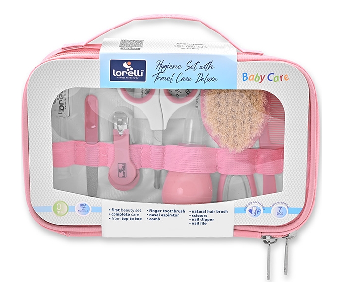 Lorelli set za negu sa kutijom za putovanje deluxe blush pink - Slika 3