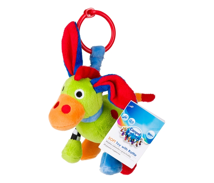 Canpol babies igracka sa zveckom crazy animals 0m 6 dezena - Slika 2