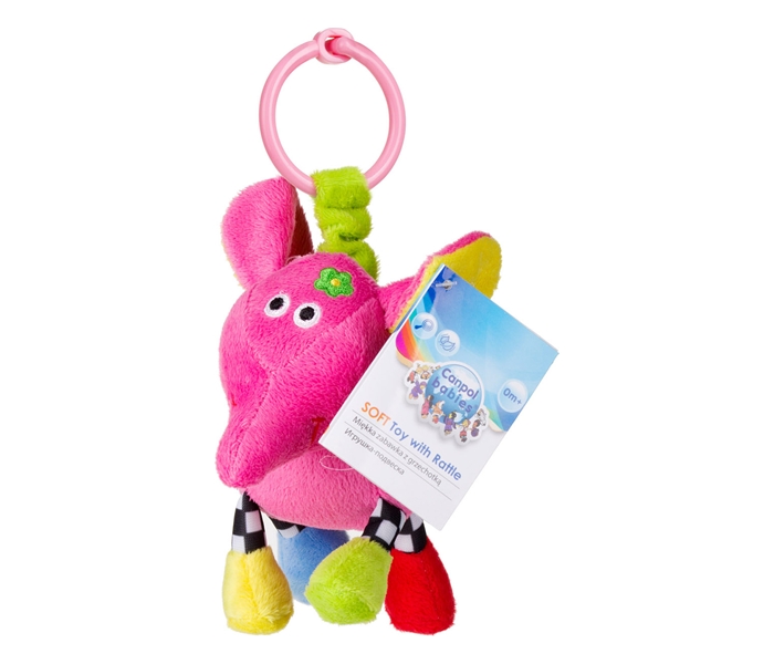 Canpol babies igracka sa zveckom crazy animals 0m 6 dezena - Slika 3