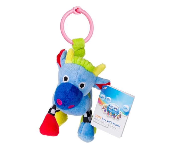 Canpol babies igracka sa zveckom crazy animals 0m 6 dezena - Slika 4