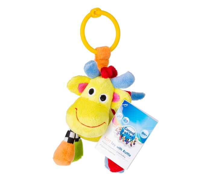 Canpol babies igracka sa zveckom crazy animals 0m 6 dezena - Slika 5