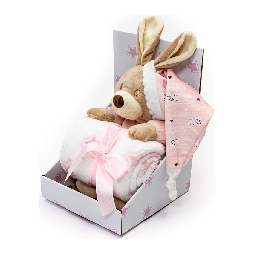 Bbo set igracka cebence sleepy bear 20tb0167 pink - Slika 3