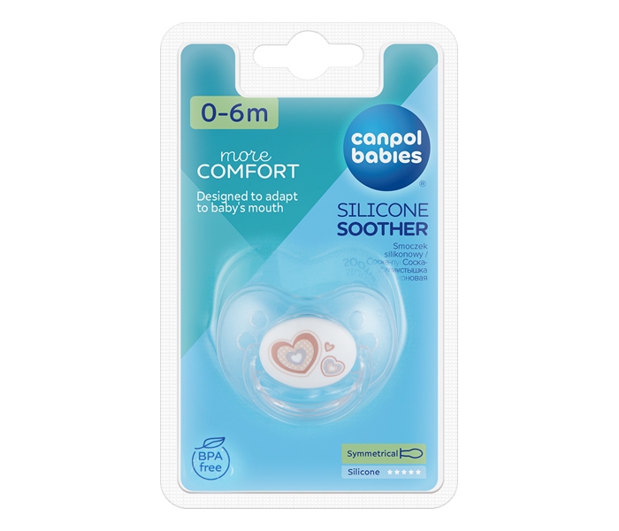 Canpol babies silikonska varalica 0 6m 22 580 1kom newborn baby bez - Slika 3