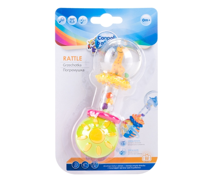 Canpol babies zvecka 2 457 balls yellow - Slika 2