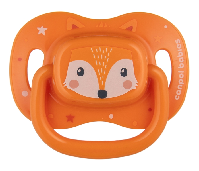 Canpol babies silikonska varalica 6 18m cute animals orange 34 925 ora - Slika 3