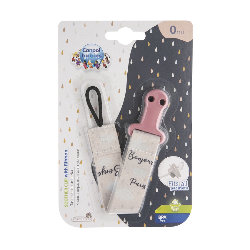Canpol lanac za varalicu 51 026 pin bonjour paris pink - Slika 5