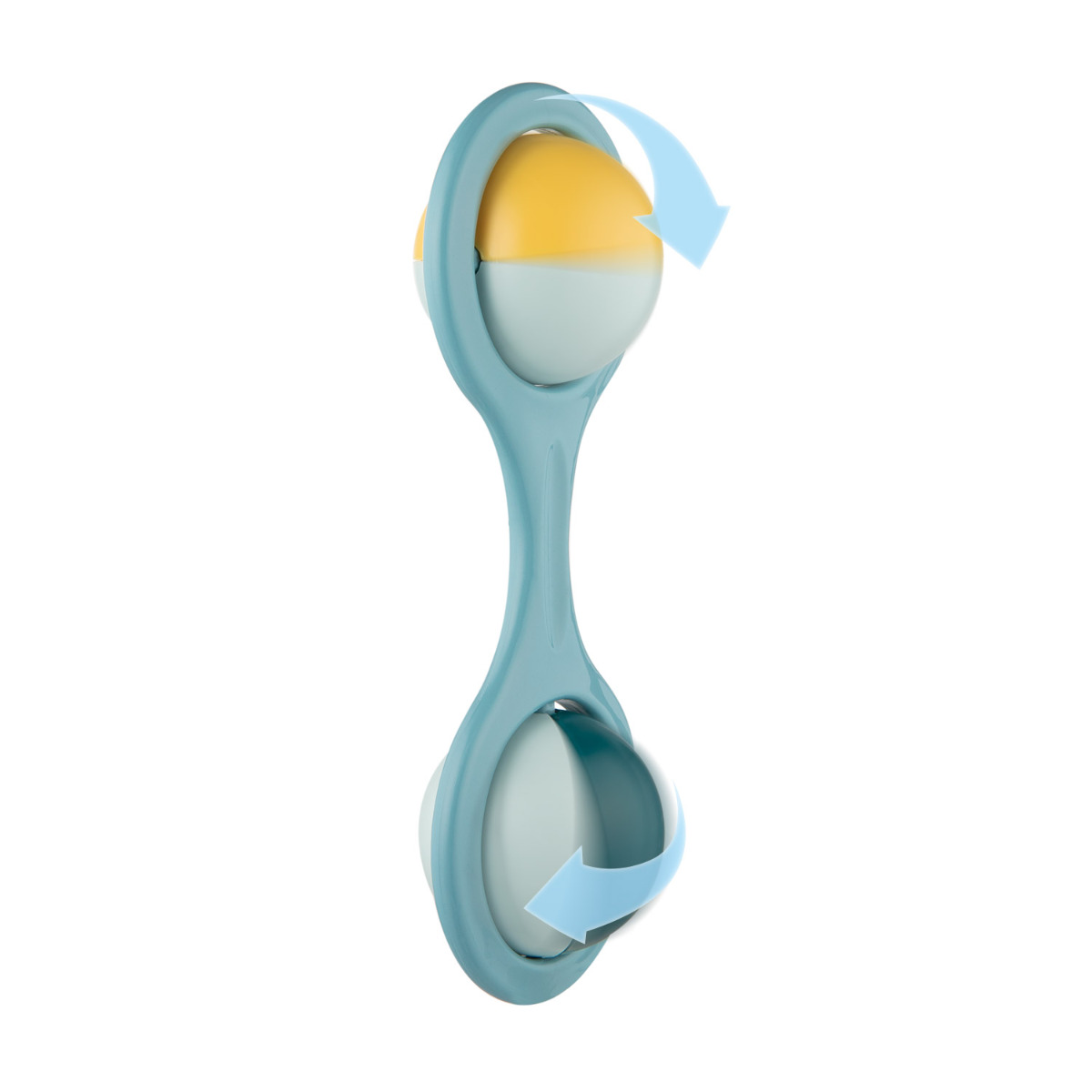 Canpol baby zvecka barbell tirkiz 56 153 - Slika 2