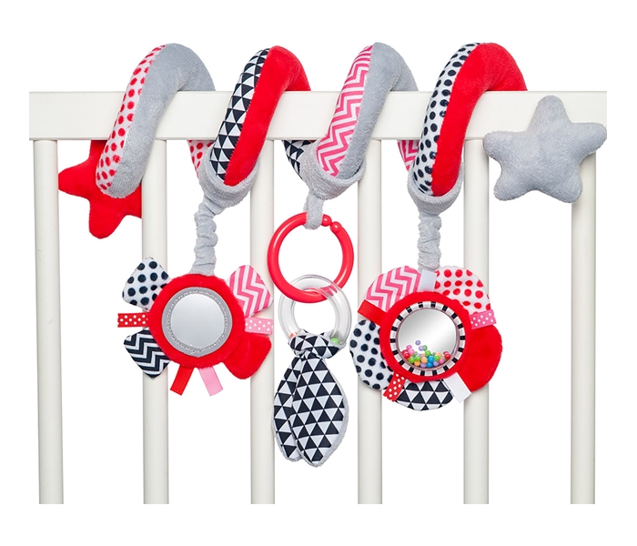Canpol babies plisana igracka zig zag red 68 063 - Slika 2
