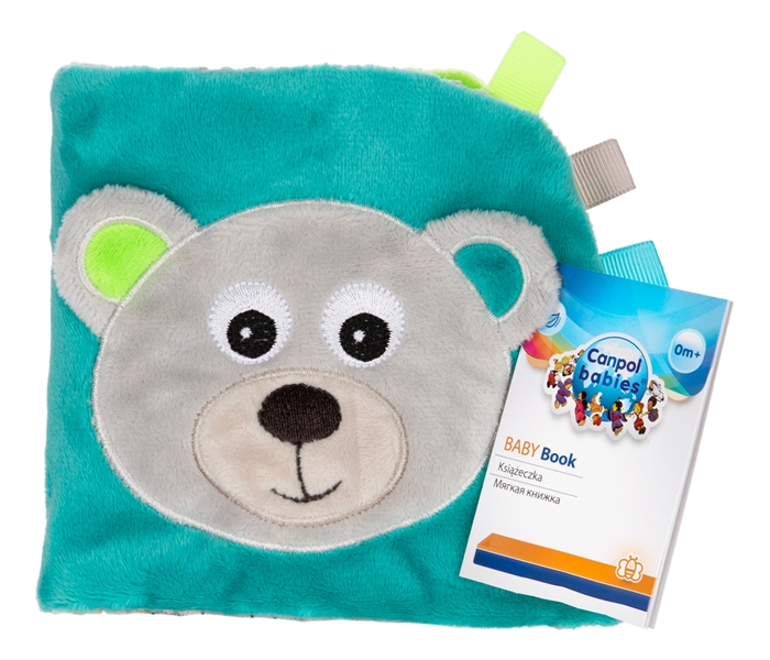 Canpol babies plisana igracka knjiga bears 68 075 - Slika 6