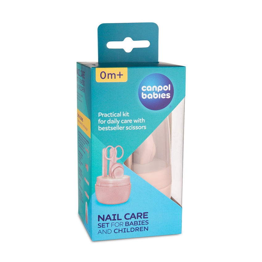 Canpol babies manikir set za negu bebe 9 814 pink - Slika 6