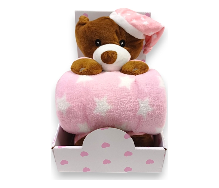 Bbo set igracka cebence sleeping bear b200003 pink - Slika 2