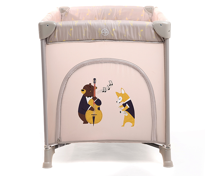 Bbo prenosivi krevet bk 065 1 nivo dream play beige - Slika 3