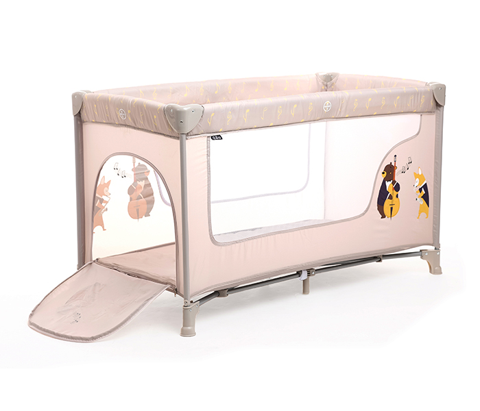 Bbo prenosivi krevet bk 065 1 nivo dream play beige - Slika 4