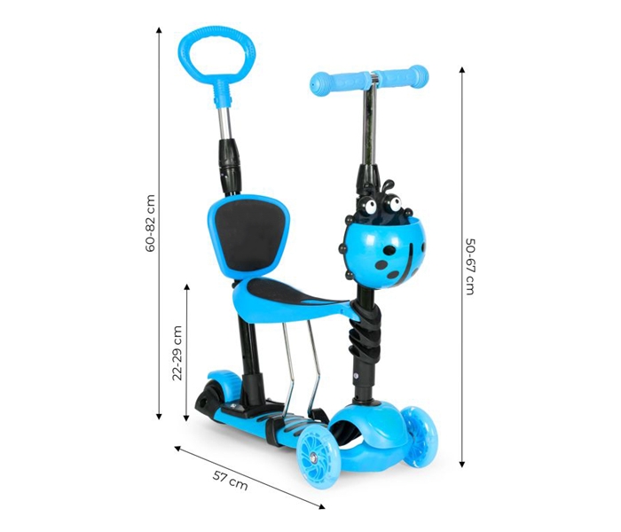 Bbo trotinet s979c 5u1 giga blue - Slika 2