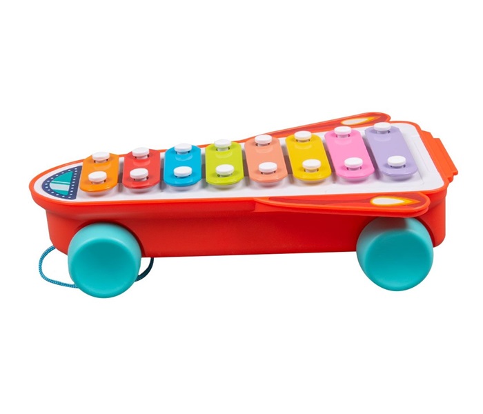 Bbo toys igracka metalofon za bebe rocket 18m he8040 - Slika 4