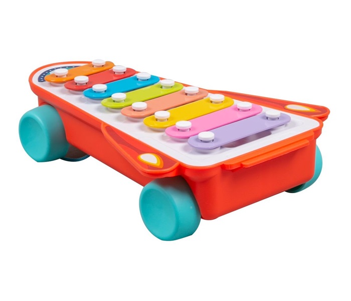 Bbo toys igracka metalofon za bebe rocket 18m he8040 - Slika 5
