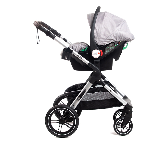 Bbo kolica za bebe x1 dory set grey - Slika 4